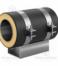 Скользящая опора СПОк 325/450.200 подкладная канальная для труб в ППУ